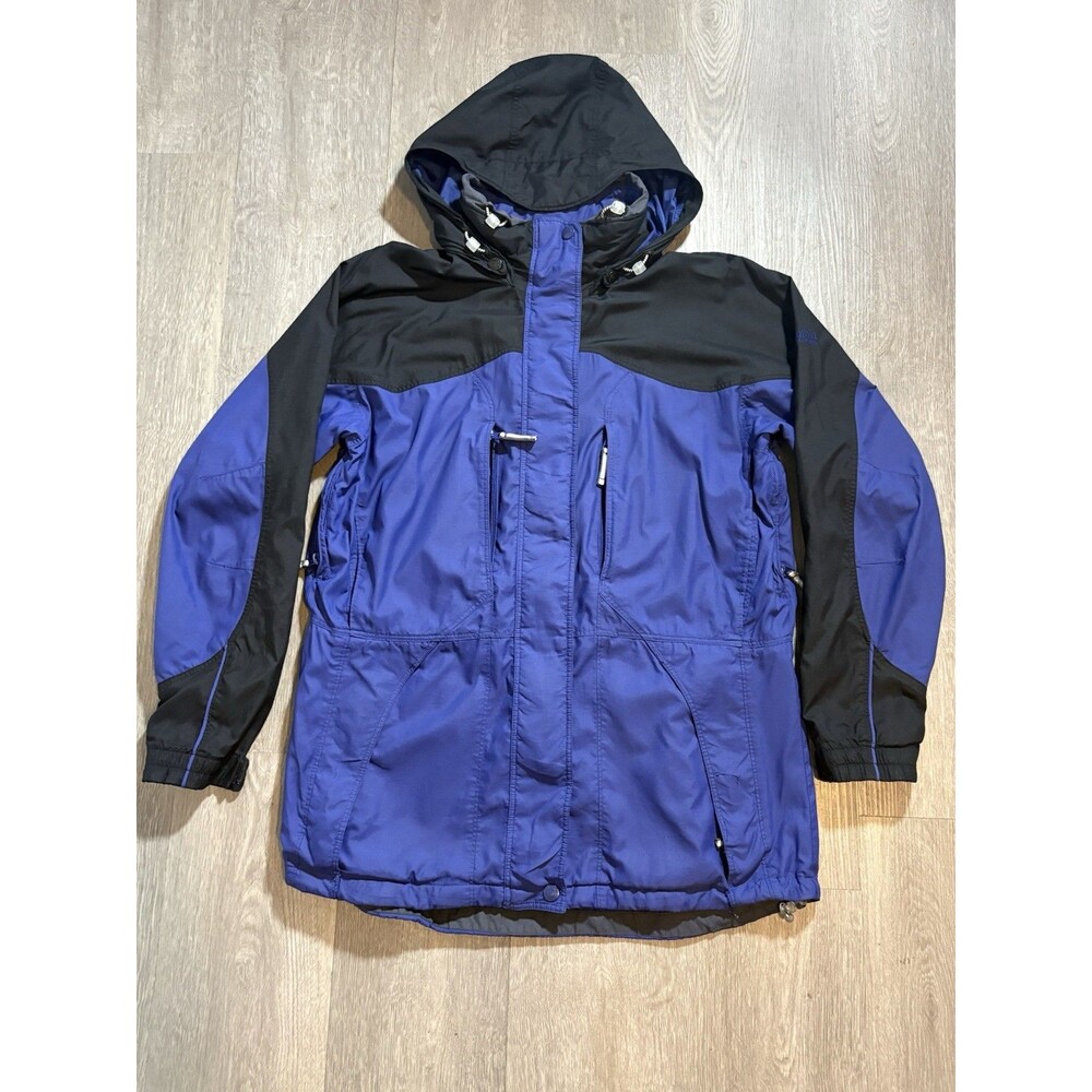 Vintage Columbia Jacket Womens Large Interchangeable Purple And Black